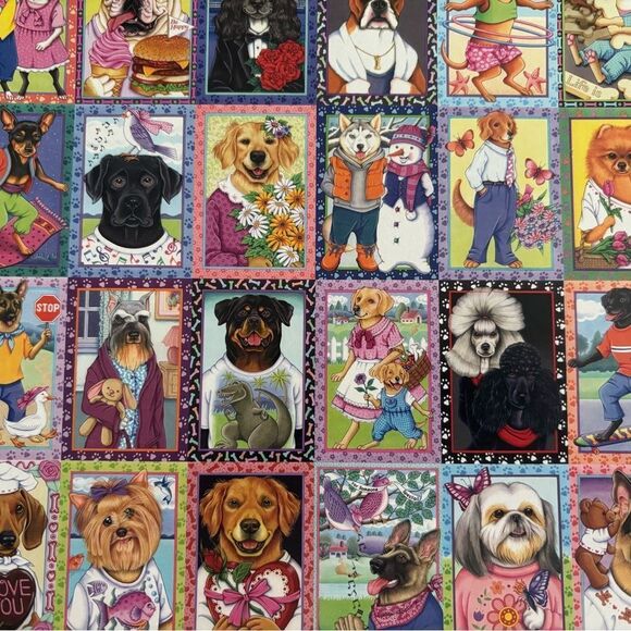Jigsaw Puzzle Dandy Dogs 1000 Piece - Picture 6 of 10